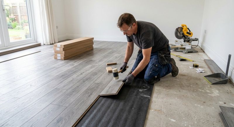 Laminate Floor Installation in Wheat Ridge, CO