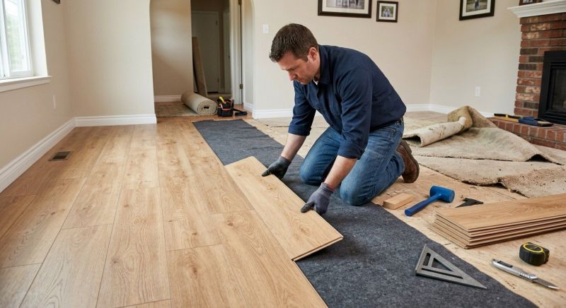 Laminate Floor Remodeling in Denver County, CO