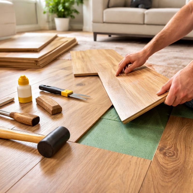 Laminate Floor Repair in Adams County, CO