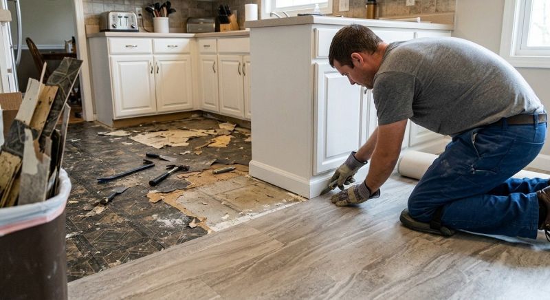 Linoleum Floor Installation in Erie, CO