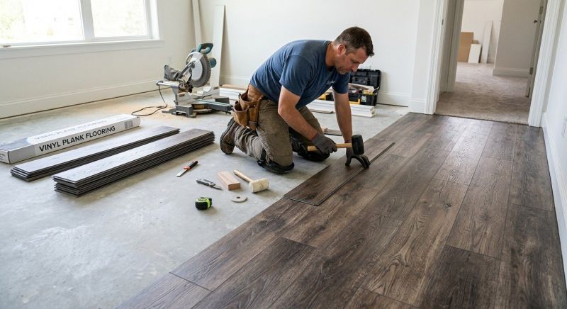 Linoleum Floor Installation in Evergreen, CO