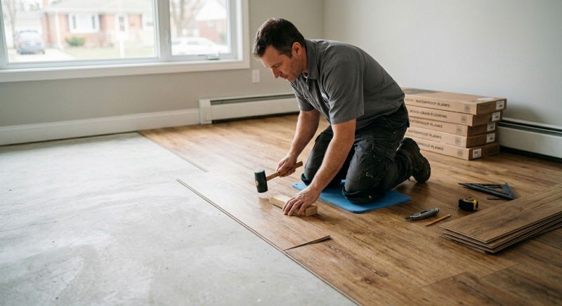 Linoleum Floor Installation in Parker, CO