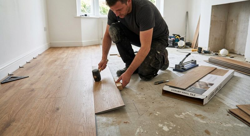 Luxury Vinyl Tile Installation in Commerce City, CO