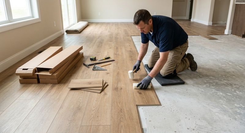 Luxury Vinyl Tile Installation in Denver County, CO