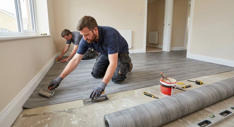 Sheet Flooring Installation in Brighton, CO
