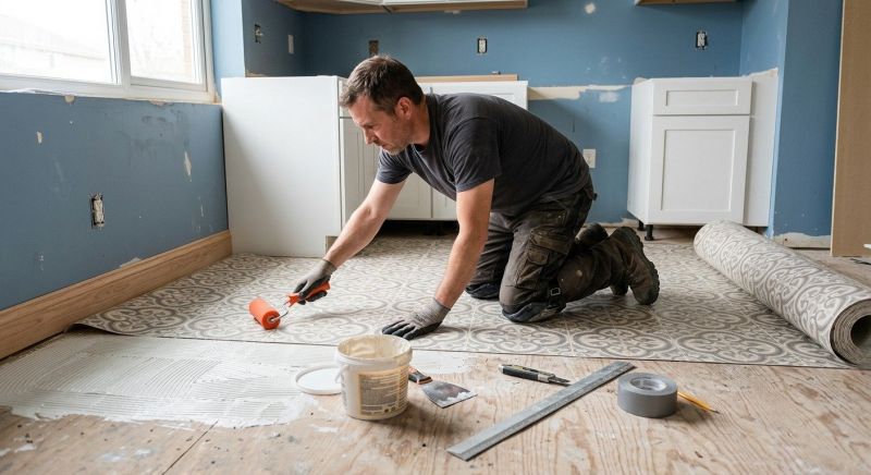 Sheet Flooring Installation in Conifer, CO