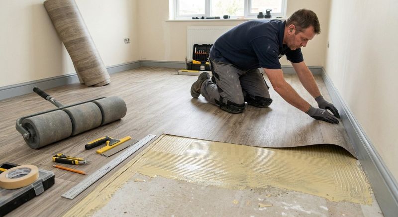 Sheet Flooring Installation in Wheat Ridge, CO
