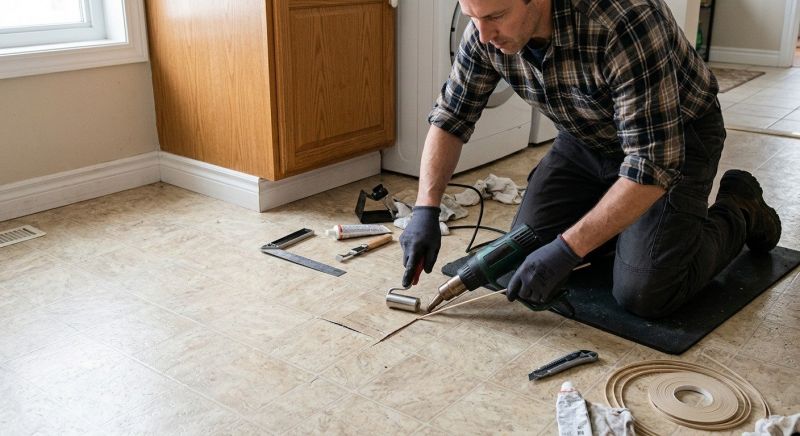Sheet Flooring Repair in Parker, CO