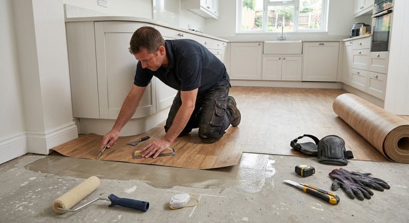 Sheet Linoleum Installation in Brighton, CO