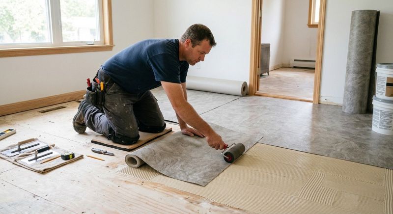 Sheet Vinyl Installation in Littleton, CO