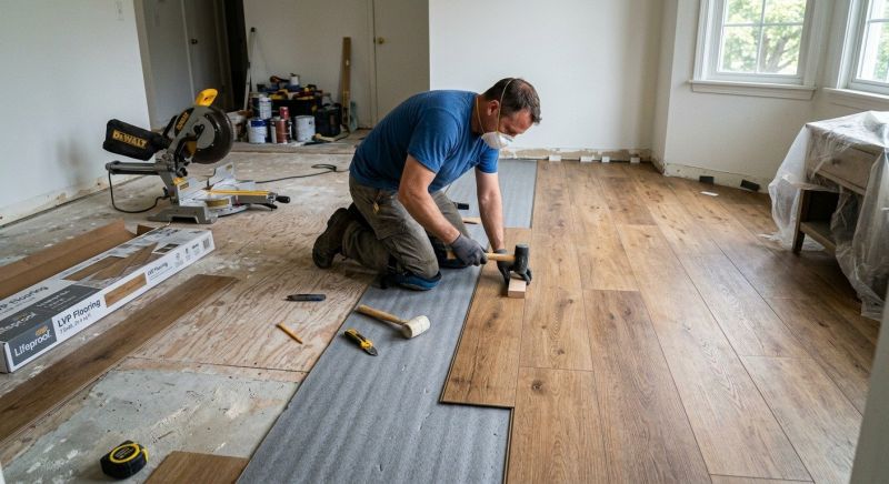 Vinyl Floor Remodeling in Denver County, CO