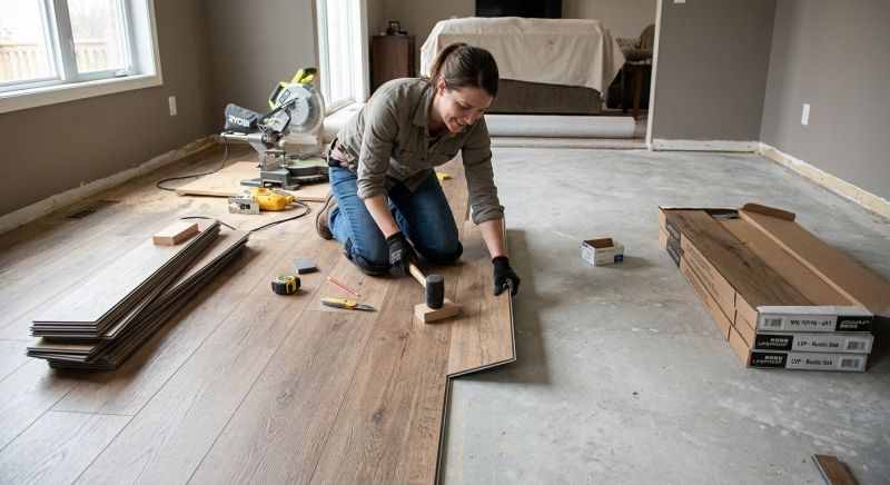 Vinyl Floor Remodeling in Denver County, CO