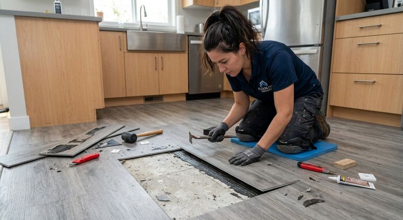 Vinyl Floor Repair in Arvada, CO