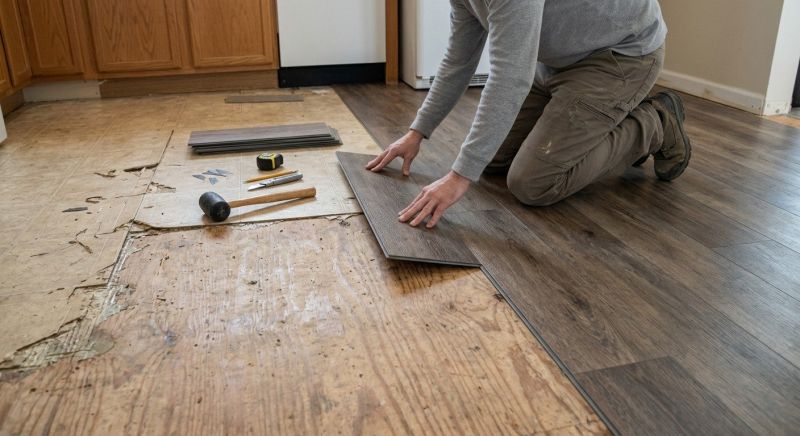 Vinyl Floor Replacement in Denver County, CO