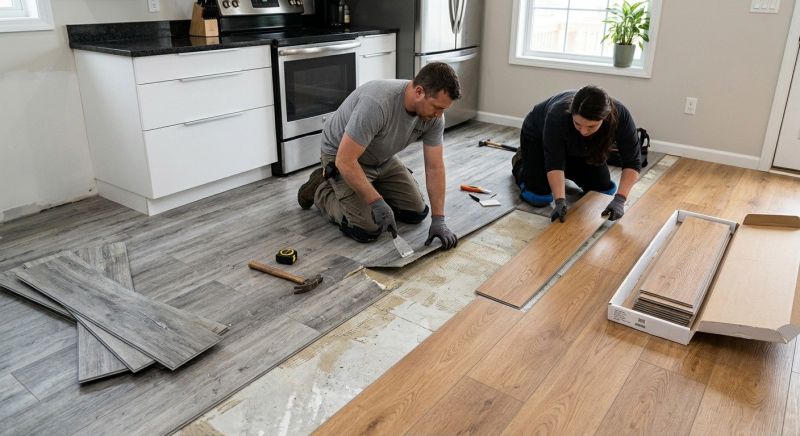 Vinyl Floor Replacement in Denver County, CO