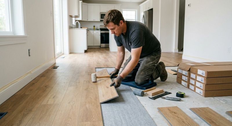 Vinyl Plank Floor Installation in Denver County, CO