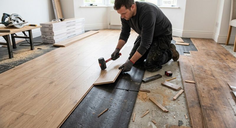Laminate Floor Replacement in Commerce City, CO